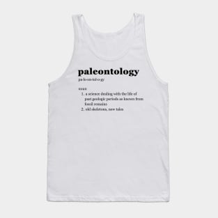 Paleontology Tank Top